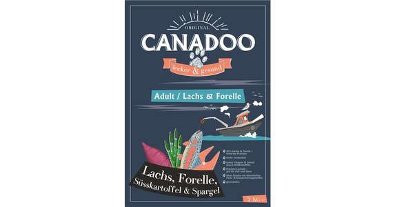 2kg Adult Premium Lachs Forelle Skartoffel & Spargel