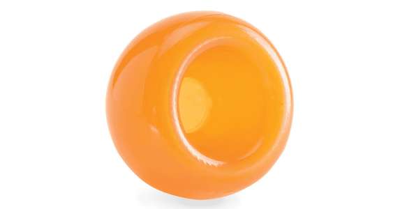 Planet Dog Orbee-Tuff Snoop Logik-Spielzeug 12,7cm Orange